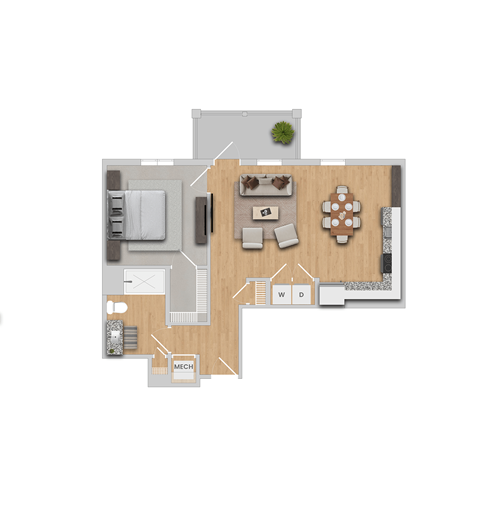 Apple Floor Plan